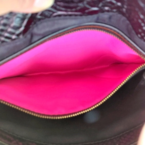 The Sak Black Leather Textured Crossbody Bag - Picture 9 of 12